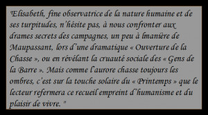 Paru aux éditions Cécile Langlois en juillet 2013