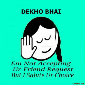 Dekho Bhai Girls Attitude FB Display Picture