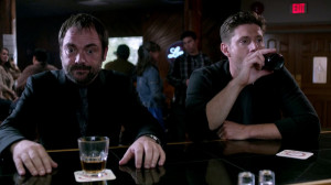 ... Dean Winchester Jensen Ackles Crowley Mark Sheppard Growley Squirrel