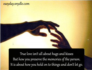 True Love Isn’t All About Hugs And Kisses.