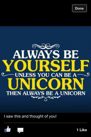Unicorn quote