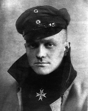 The Red Baron himeself; Manfred Von Richthofen. Wearing his Pour le ...