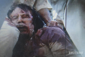 ... dead Body of Libiya Muammar Gaddafi killed – Libiya gets freedom
