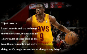 Luol Deng: I can’t change the whole offense