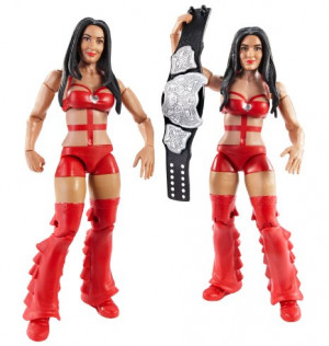 WWE Battle Pack Bella Twins with Diva Title Action Figure 2-Pack