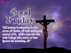 Poetry: Good Friday Quotes and Sayings with Wallpapers