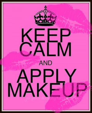 calm, girl, girly, keep, make, pink, quote, quotes, sayings, up