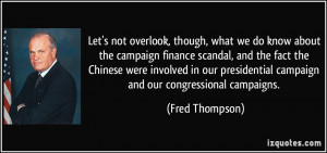 More Fred Thompson Quotes