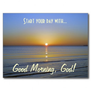 good_morning_god_inspirational_christian_message_postcard ...