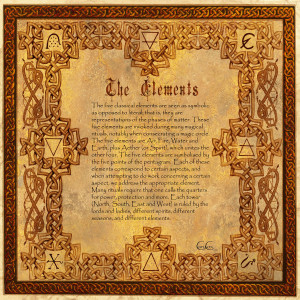 Book of Shadows, The Classic 4 Elements, divPag by Brightstone
