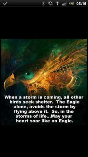 May your heart soar like an eagle