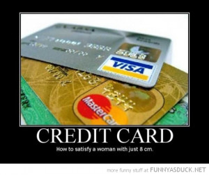 Credit Card Please Woman