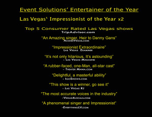 Press Quotes, Awards, and Accolades for Las Vegas Entertainer Larry G ...