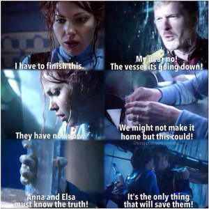 Elsa and Ana's parents *they have TO know