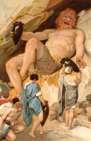 Cyclops. From: http://www.mlahanas.de/Greeks/Mythology/GreekMonsters ...
