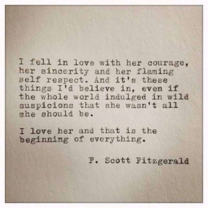 love quotes F Scott Fitzgerald