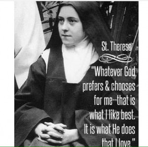 quote From Saint Therese of Lisieux
