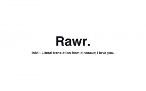 Home Browse All Literal Rawr Translation