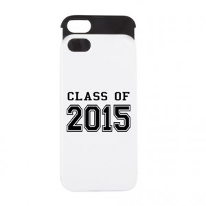 Class of 2015 (Black) iPhone 5 Wallet Case