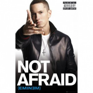 Poster Eminem Not Afraid