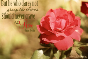 ... Dares Not Grasp the thorns Should Never Crave the Rose ~ Flowers Quote