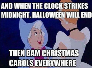 Right after Halloween...