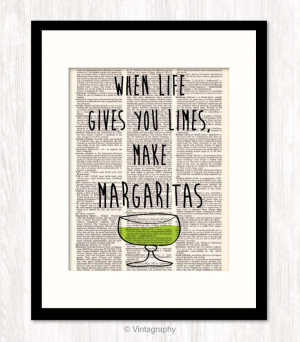 funny quote art dictionary art When Life Gives You Limes Make ...