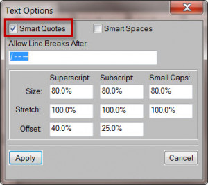 To display smart quotes in Adobe FrameMaker 9: