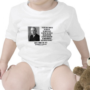 Harry S. Truman Policy Of United States Support Rompers