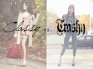 Fashion Chamäleon: Classy vs. Trashy