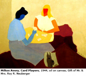 Milton Avery Card Players