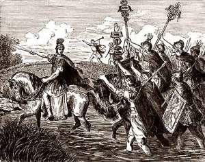 Itis January 10th, 49 B.C. Julius Caesar squints as the golden sun ...