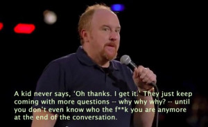Louis C.K. and the truth about conversations with kids who ask 