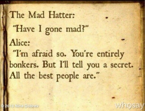 Alice in Wonderland, The Mad Hatter