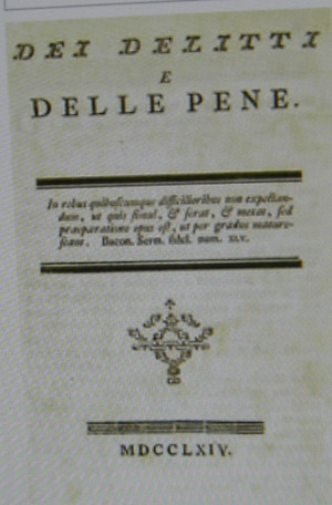 He was also against life imprisonment and against considering suicide ...