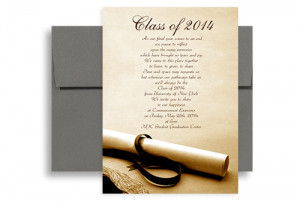 2015 Degree Photo Background Graduation Announcement Sample 5x7 in ...