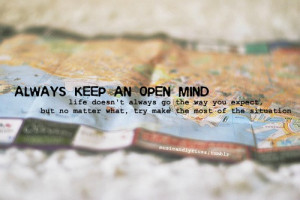 open mind keeping an open heart is just as important