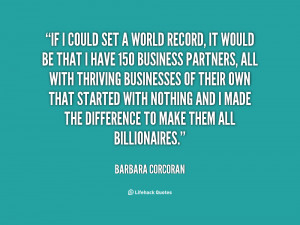 Barbara Corcoran Quotes