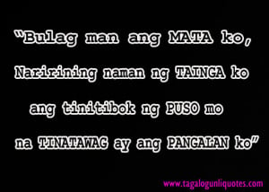 Inspiring Tagalog Love Quotes