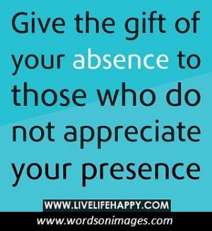Appreciating life...