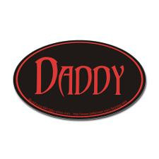 Daddy Oval Sticker for