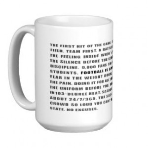 Football Quotes Mugs, Football Quotes Coffee & Travel Mug Designs ...
