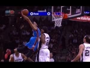 Russell Westbrook Dunk 2015