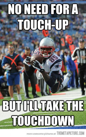 funny photogenic football player meme