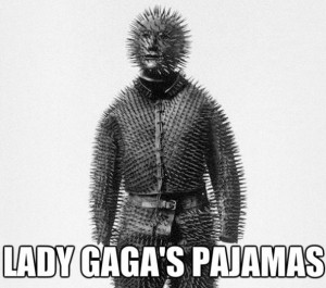 Lady Gagas Pajamas - Funny MEME and Funny GIF from GIFSec.com