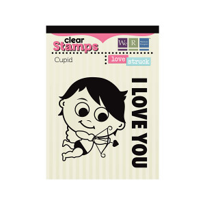 ... Memory Keepers - Love Struck Collection - Clear Acrylic Stamps - Cupid