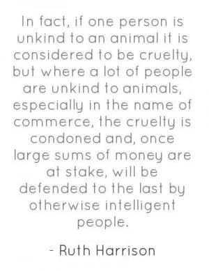 Quote about animal cruelty
