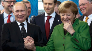 Angela Merkel and Putin