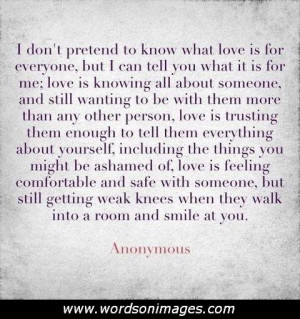 Anonymous love quotes