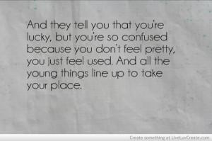 Taylor Swift the Lucky One Quotes